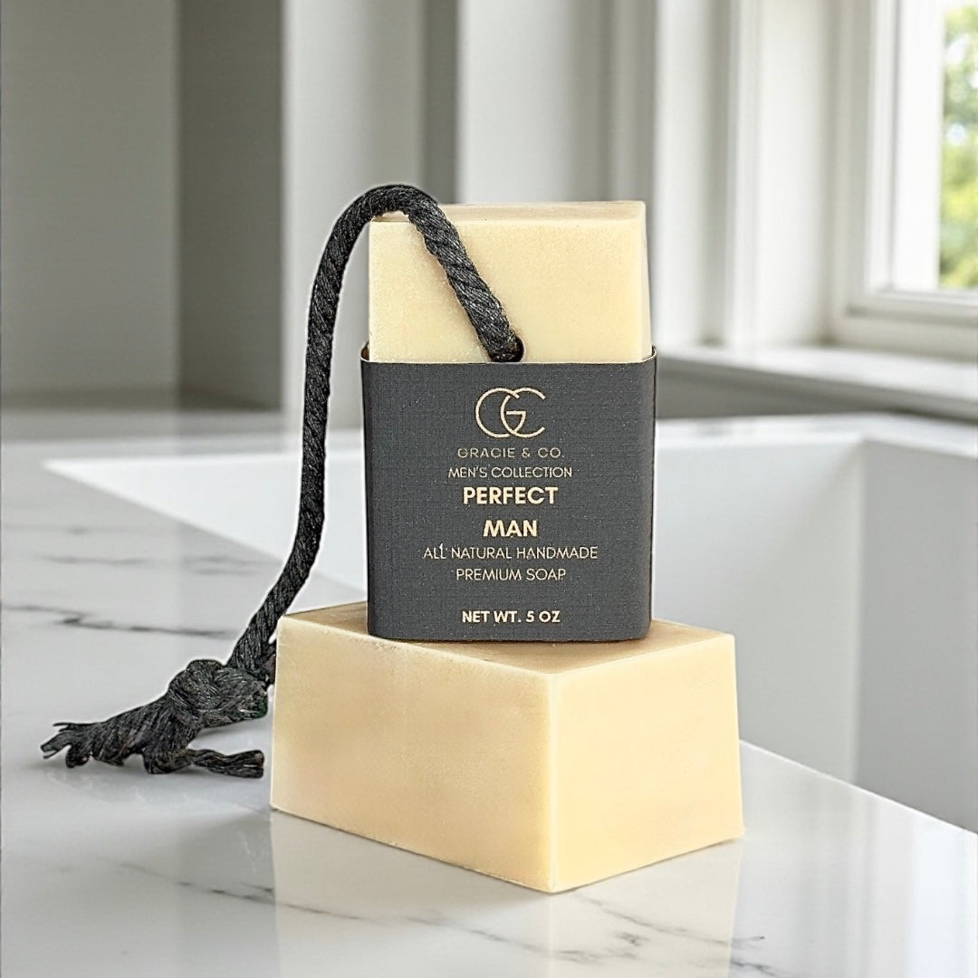 Men’s Collection – COOL WATER Premium  Coconut Milk Soap Set of 3